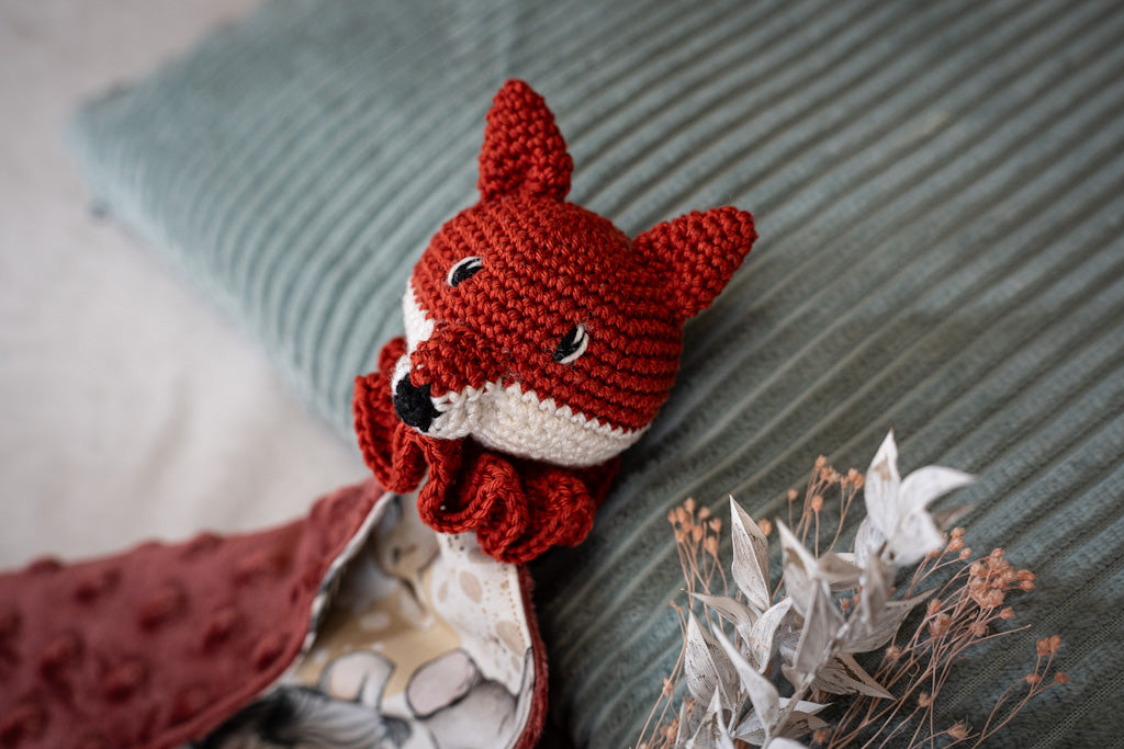 doudou renard crochet