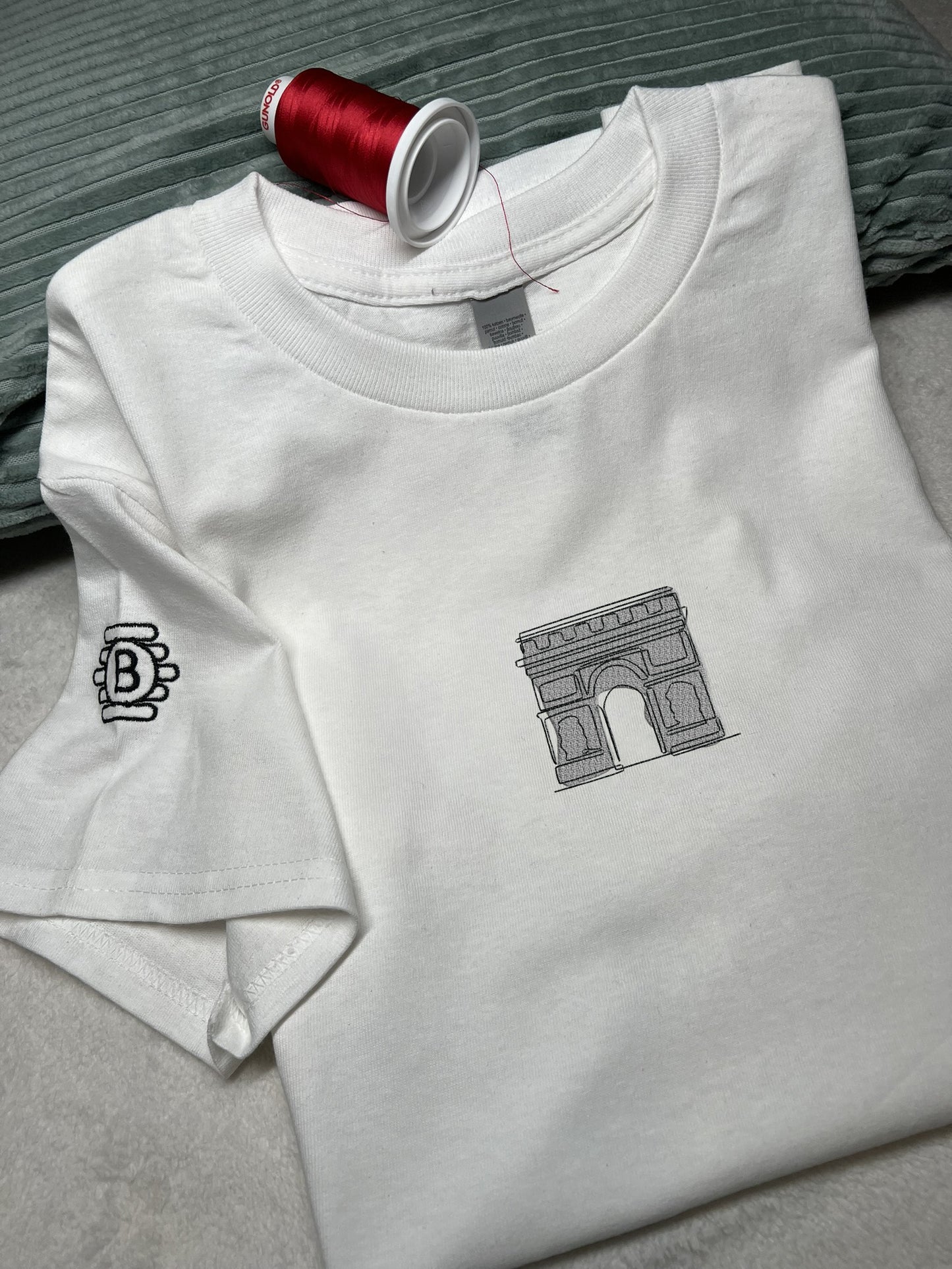 T-shirt collection monument de paris "arc de triomphe"